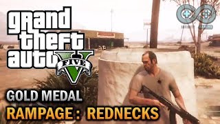 GTA 5 Rampage Rednecks Mission 18  Gold Medal Walkthrough [upl. by Ahsiekin555]