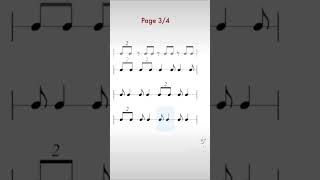 Duplets in Compound Time – Rhythm Practice 🎵rhythmplayalong rhythmchallenge rhythm musiclessons [upl. by Erdrich174]