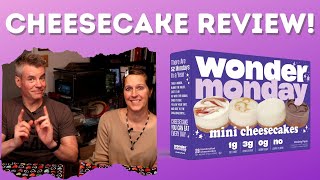 Keto Cheesecake Review  Wonder Monday Variety Pack [upl. by Gnilrad]