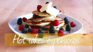 Hot cakes esponjosos [upl. by Elison]