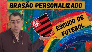 Como Fazer um BRASÃO PERSONALIZADO [upl. by Narbig]