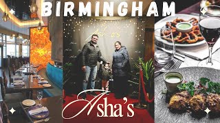 Asha’s Restaurant Birmingham  UK Road Trip  TheMountainFam [upl. by Himelman]