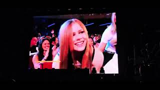 Avril Lavigne  Greatest Hits Tour 2024 live in Vancouver  Video interlude act II [upl. by Euginomod]