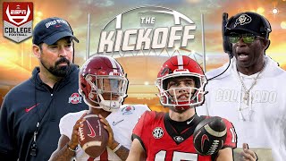 Clemson vs Georgia USC vs LSU headline CFB Week 1 🏈  The Kickoff [upl. by Icats]