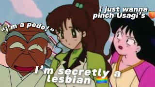 90s Sailor Moon anime being gay amp problematic [upl. by Mora410]