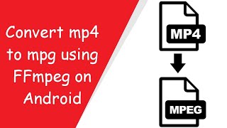 How to convert a video from mp4 to mpegmpg [upl. by Odnalro]