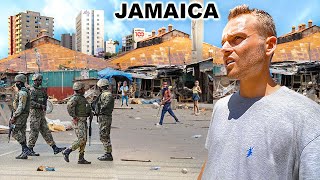 Walking Jamaicas Dangerous Streets urban war zone [upl. by Jesus561]