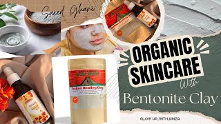 Organic Skincare  Bentonite Clay  Saeed Ghani Rose water [upl. by Rehpotsirc]