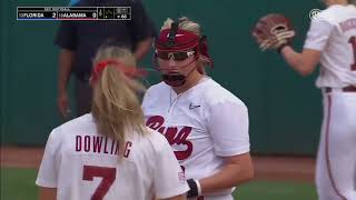 13 Florida vs 10 Alabama Highlights  Game 1 2024 College Softball Highlights [upl. by Anitnahs254]