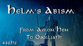 THE LORD OF THE RINGS  From Amon Hen To Osgiliath  ELM´S ABISM  432Hz [upl. by Yatnuhs]