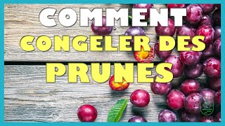 Comment congeler des prunes [upl. by Aletta]