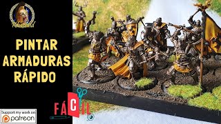 ✅RÁPIDO Y SENCILLO✅Cómo pintar ARMADURAS TMM SILVERBaratheon [upl. by Kcid901]