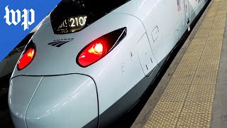 Go inside Amtrak’s new highspeed train [upl. by Htide68]