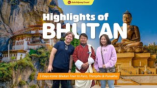 How to Spend 5 Days in Bhutan  Bhutan Travel Itinerary  Highlights of Bhutan [upl. by Hael]