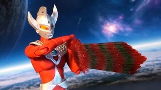 R277 Bandai UltraAct Ultraman Taro Action Figure Review [upl. by Liggitt]