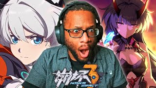 REACTING TO ALL HONKAI IMPACT 3rd ANIMATIONS  Part 1 [upl. by Mot222]