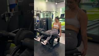 Seated Leg  Hamstring Curl  Technogym Seated Leg Curl Machine hamstrings [upl. by Orlanta]