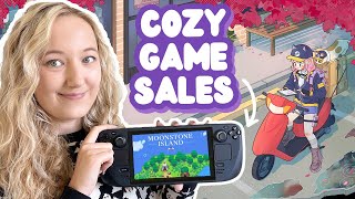 20 BEST Cozy Game Deals in Steam Spring Sale [upl. by Krystyna92]