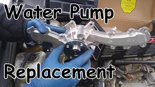 Toyota Avalon  Camry  ES350 V6 2GRFE Water Pump Replacement [upl. by Ahsia]