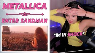 Metallica  Enter Sandman Live Moscow 1991 HD  First Time Reaction [upl. by Chita]