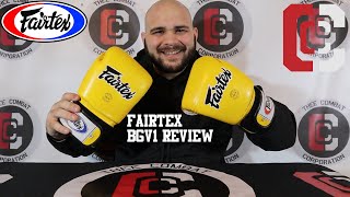 Fairtex BGV1 Universal Training Gloves Review [upl. by Eward]