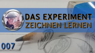 07  Erstes mal Ohren gezeichnet  ZEICHNEN LERNEN DAS EXPERIMENT  aldersachma zeichnen [upl. by Dulcle]