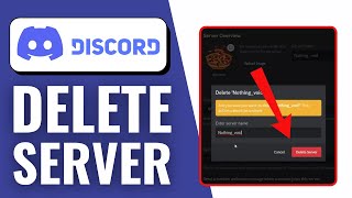 How to Delete Discord Server Easy Steps [upl. by Kelsi]