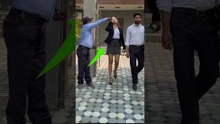 Office college girl security boy water 💦 bottle 🍼 entertainment video youtubeshorts [upl. by Ozzy]