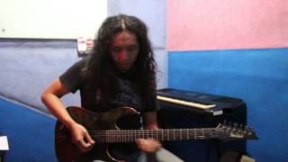 Super Gitar Competition  Andy Owen quotHirajoshi scale lessonsquot [upl. by Idalina143]