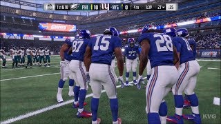 Madden NFL 18  New York Giants vs Philadelphia Eagles  Gameplay HD 1080p60FPS [upl. by Nuahs968]