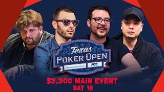 Texas Poker Open Day 1d Highlights with Jake Schwartz Francis Anderson Jim Collopy amp Chino Rheem [upl. by Colp]