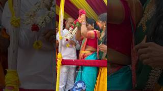 Jogini Shyamala bonam and bandi Sanjay Yadav at Lal Darwaza bonalu  Madhu Priya bonala song [upl. by Natale]