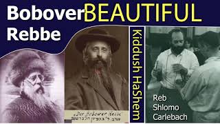 Shlomo Carlebach  Bobover Rebbe Importance To Be Beautiful  Kiddush HaShem beauty [upl. by Nirda]