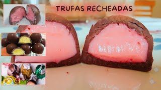 COMO FAZER TRUFAS RECHEADAS  PARA VENDER [upl. by Fotzsyzrk]