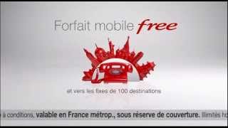 Pub  Free  Evolution du forfait mobile 4G [upl. by Debora]