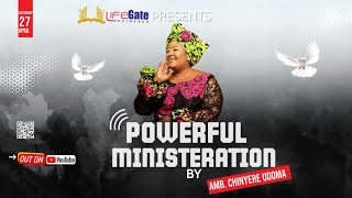 POWERFUL MINISTRATION BY AMB CHINYERE UDOMA [upl. by Akcemat]