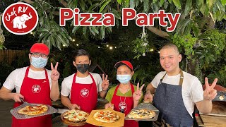 PIZZA Pizza Party at Home [upl. by Aloivaf]