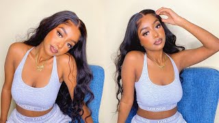 The TRUTH About Unice Hair  Honest Review amp 5X5 HD Lace Wig Install [upl. by Nyrehtac]