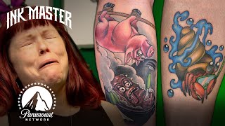 Ink Masters Worst Tattoos of Season 13 😟 Part 1 [upl. by Strade780]