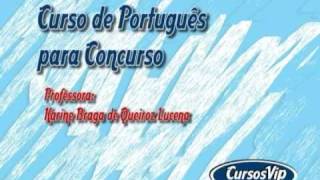 Vídeo Aula Português para Concursos  Compre no site wwwcursosvipcom [upl. by Bartholomew108]