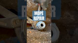 Easy way of repairing a broken MDPE pipe [upl. by Gennifer288]