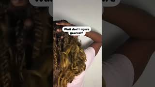 Itchy scalp on braids scalp itch braids [upl. by Nessaj149]