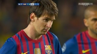 Lionel Messi vs Chelsea UCL Home 1112 HD 720p [upl. by Witt]