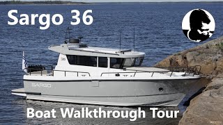 Sargo 36  Boat Walkthrough Video Tour [upl. by Selfridge851]