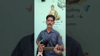 🎧Ninaivo oru paravai guitar cover solo Thoughts light guitar Babu🎸🎵🎶 [upl. by Winchester]