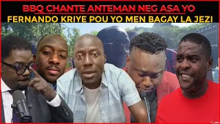 Fernando Estime Rele anmweee pou Barbecue ak gouvènman pa manje Johny ak Guerrier pawol la pale [upl. by Hendren]