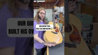 OUR GUITAR TECH BUILT HIS OWN GUITAR He’s giving us a look at the guitar building process [upl. by Waldack]