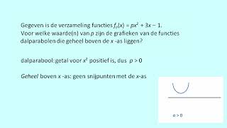 Toepassingen van de discriminant [upl. by Airtened]