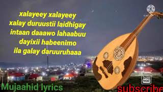 xaliimo khaliif magool xalay duruustii laidhigay Qaacilyrics [upl. by Tillie]