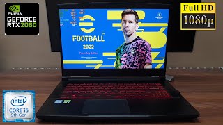 Efootball PES 2022 PC Gameplay i5 9300H amp RTX 2060 [upl. by Kimbell]